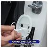 4PCS Car Door Lock Cover Case  Accessories For Skoda Octavia MK2 MK3 2 3 A7 Fabia Karoq Kodiaq Superb Rapid Kamiq Scala Yeti  MG7