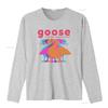 Goose The Band Футболка новая с коротким рукавом горячий подарок хэллоуин винтаж Слегка выстиранная Унисекс мода Удобная с принтом Повседневная