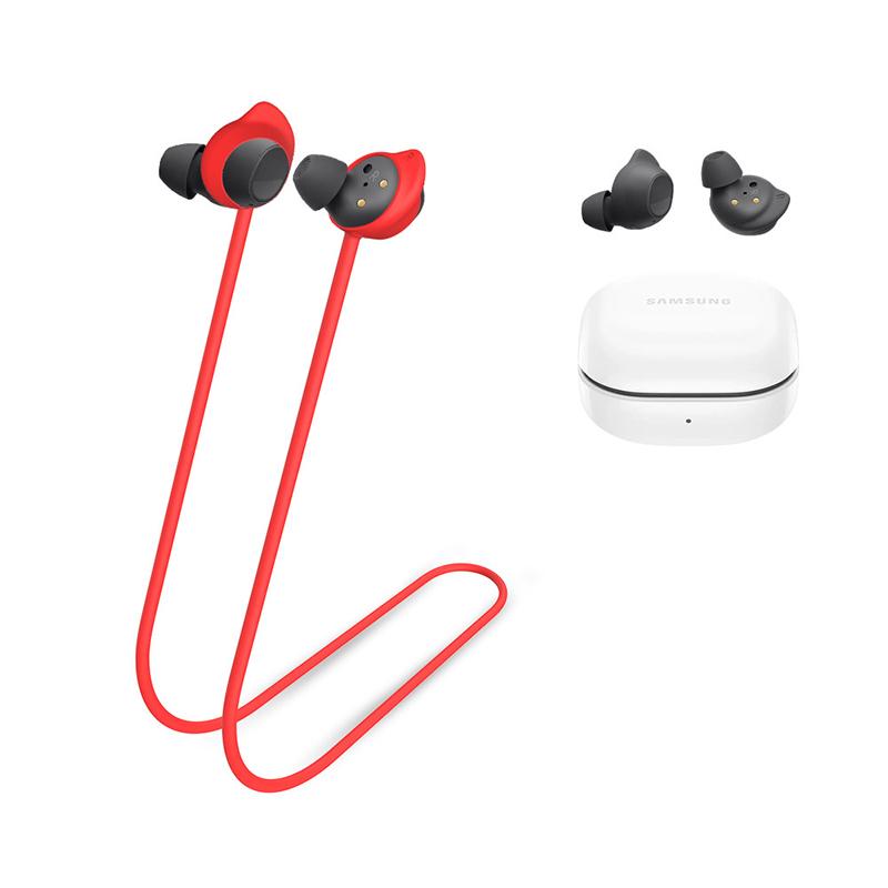 Ремешок от потери для наушников Galaxy Buds FE, ремешок, держатель для наушников, веревка, кабель, гарнитура, силиконовый шейный шнурок