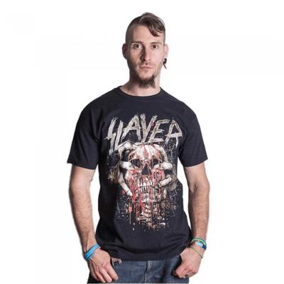 Футболка унисекс для взрослых Slayer с рисунком черепа