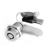 Cylinder Locks Door Cabinet Mailbox Padlock Drawer Cupboard Box Lock With 2 Keys For Furniture Hardware 103 Series