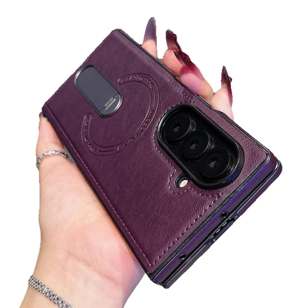 Чехол-книжка Samsung Z Fold7 с вращающейся на 360° подставкой и магнитной беспроводной зарядкой