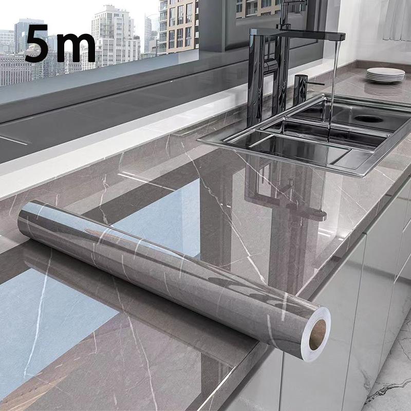 Обои для декора кухни и гостиной, водостойкие и маслостойкие, ширина 0,4 м, ПВХ-наклейка