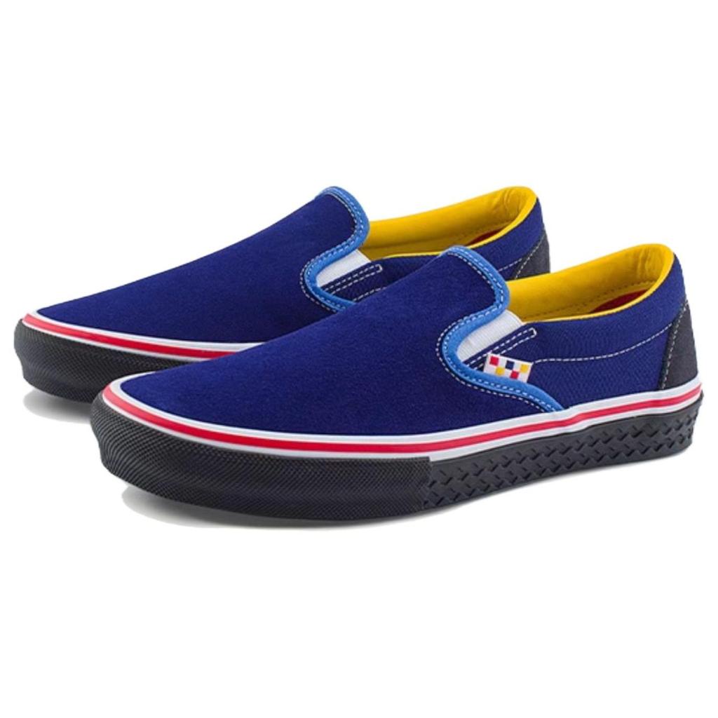 Падин Муса x Vans Skate Slip-On Синие Мужские Кроссовки VN0A5FCABLU