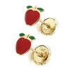 [I9990] - 'Apple' Earrings (Gold - 9 Carats)