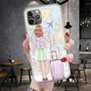 Лучшие подруги Навсегда BFF Мягкий Чехол Для Телефона Для IPhone 11 17 Air 16E 16 Pro Max 15 + 14 Plus 13 Mini 12 Apple 7 SE 8 Fundas C