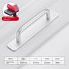 Aluminium Alloy Door Handle Self-Adhesive Door Handlebar Fashion Door Knob  Cupboard