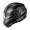 OGK KABUTO Bike Helmet System RYUKI BEAM Flat Black Gray (Size L)