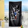 Mbappé Customizable Name Beach Towel Super Soft & Absorbent Suitable for Sports Travel Swimming Yoga Bathroom Beach And Pool