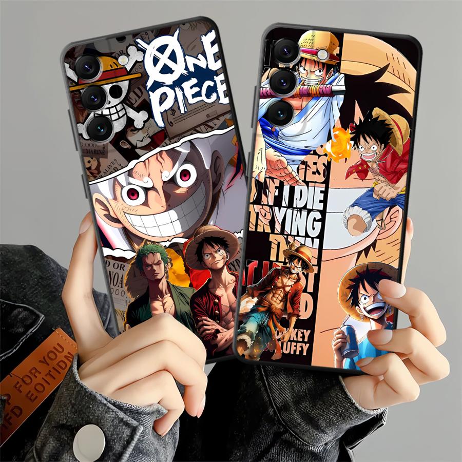 Anime Luffy Zoro Phone Cover Case for Samsung Galaxy Note 20 Ultra 9 10 A07 A06 A50 A70 A03 A04 A30 A40 A10 A20 A01 A02 A05