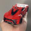 1:32-ваттные двигатели Lykan Hypersport Суперкар Металлический сплав Литая модель Автомобиль Миниатюрные транспортные средства Со звуком и светом Коллекционные предметы Подарок