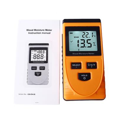 WT630 Измеритель влажности древесины Бесштифтовой индукционный 8 уровней регулировки Многофункциональный неразрушающий