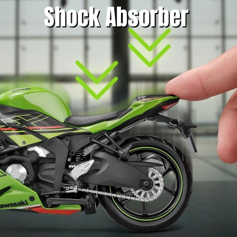 2026 Новый 1/12 Мотоцикл-игрушка Kawasaki Ninja ZX-6R 1:12 Моделей RMZ City из литого металла Суперспорт Миниатюрная коллекция Подарок для мальчика Детей Ребенка