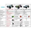 SG116MAX 80 км/ч Высокоскоростная RC Машинка Бесколлекторная 4WD Внедорожник Дрифт Машина на Радиоуправлении 1:16 Профессиональных Гоночных Машин SG116PRO 40 км/ч