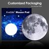 Коврик для мыши Moon, круглый коврик для стола, милый коврик для мышей, офисный