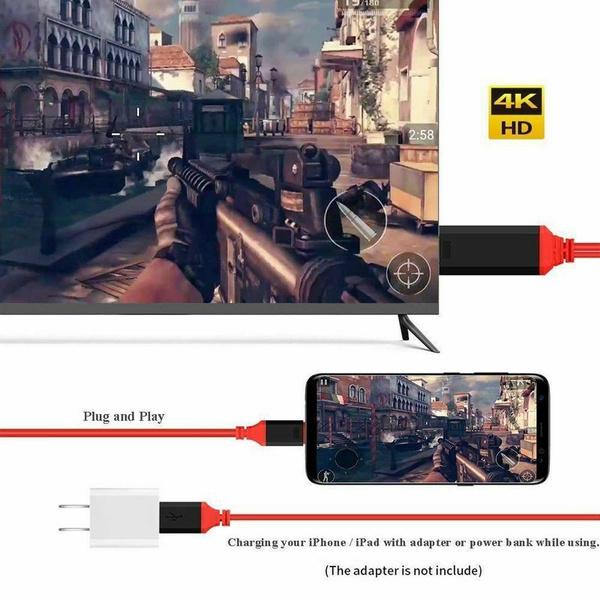 Usb 3.1 Type C в HDMI-кабель-адаптер-переходник 2M Hd 1080P 4K HdTV-сплиттер-кабель для Samsung Galaxy S10/9/8, телефон, проектор, телевизор