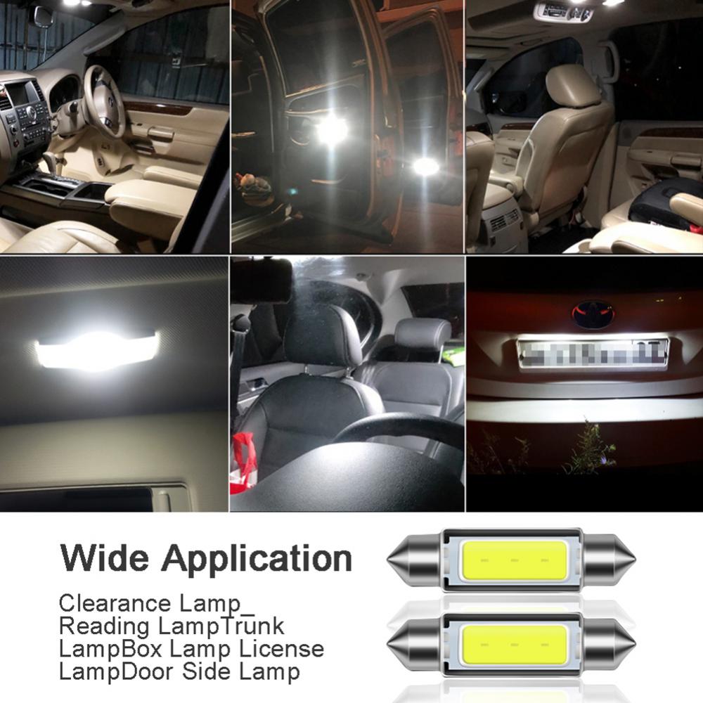 2/3 шт. Лампа для чтения Сверхяркая Универсальная Четкое освещение Не легко окисляется Автоаксессуары Купольная Лампа для чтения Лампа номерного знака