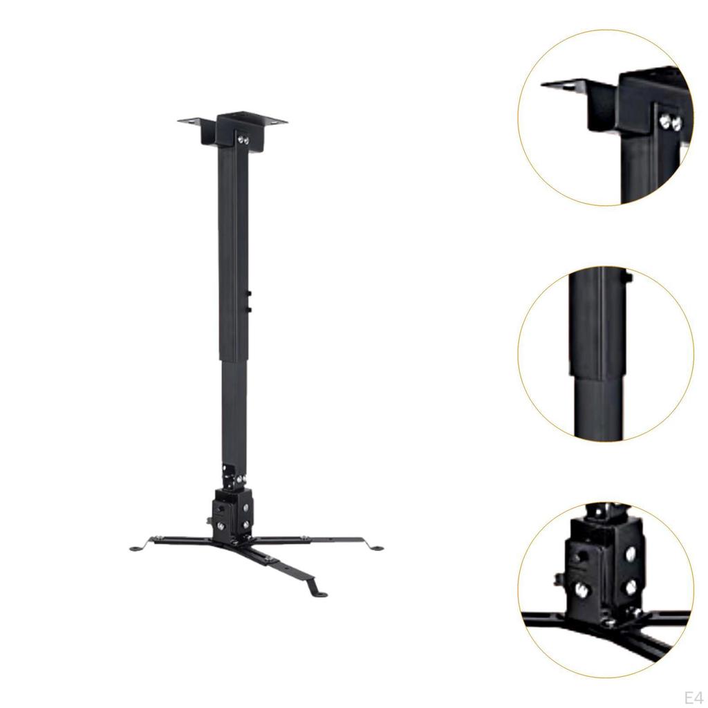 Ceiling or Wall Mount for Projector Adjustable with Telescopic Tube Universal Home Theater