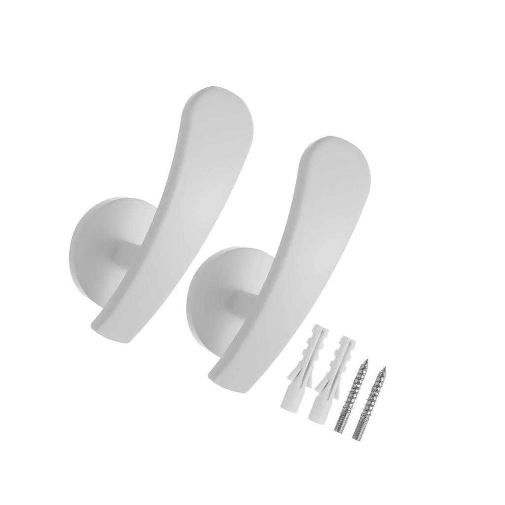 2Pcs Elegant Curtain Holdbacks Drapery Tieback Hooks for Home Decor