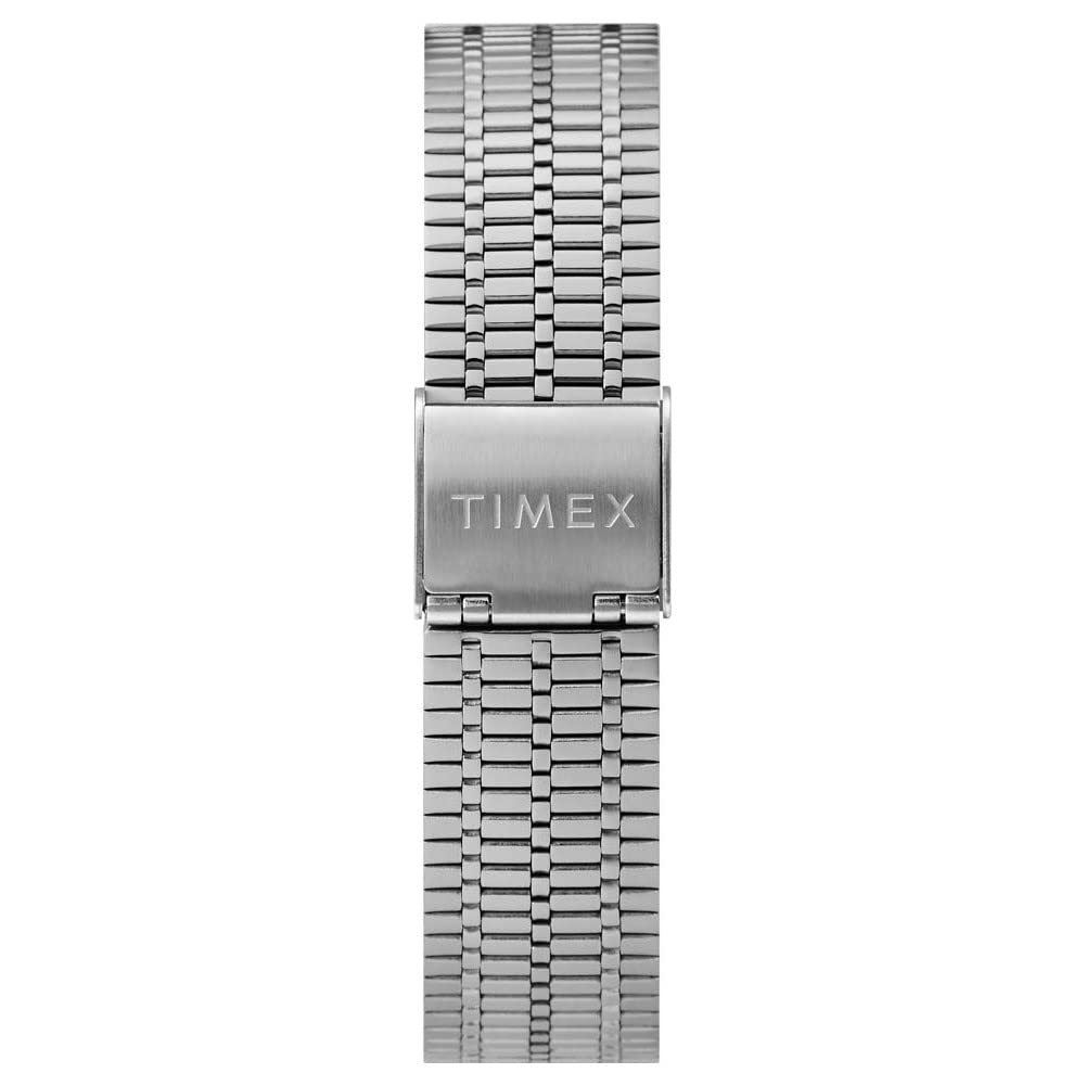 Timex 38 мм Q Timex Один размер Черный/Зеленый Серебристый/Черный/Серебристый