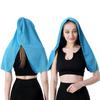 Summer Cooling Head Scarf Quick Drying Hoodie Towel Ice Silk Scarf Sun Protections for Sports Outdoor Gym Yoga Neck Wrap