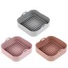 Multifunctional Air Fryer Silicone Pot Air Fryers Oven Tools Bread Fried Chicken Pizza Basket Baking Tray Kitchen Accessories