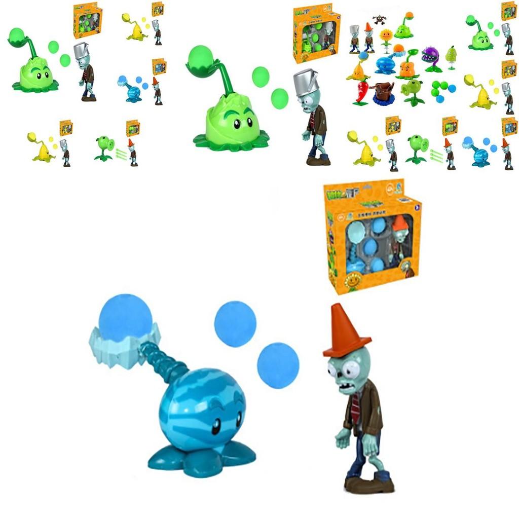 Увлекательный игровой набор Plants Vs Zombies с яркими мини-фигурками для детей