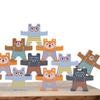 Деревянная игрушка-балансир «Медведь» для развития детей и координации рук и глаз