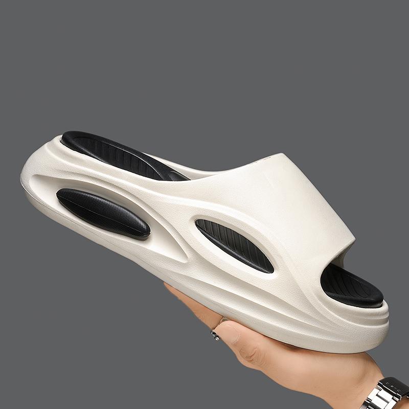 Модные легкие повседневные летние мужские и женские сандалии на платформе, пляжные шлепанцы, пара, новые туфли для ванной комнаты, роскошные сандалии