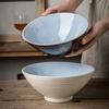 Japanese Style 8-inch Ramen Bowl Large Threaded Matasin Noodle Bowl Soup Bowl Mixed Salad