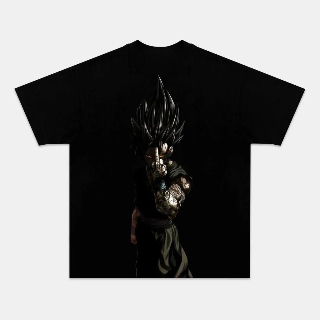 Dragon Ball SON GOKU Anime Printing T-shirt Men's Clothing Women's Harajuku Short Sleeve T-shirt 2026 Summer New Cotton T Shirt