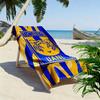 Пляжное полотенце с принтом Tigres UANL, Большое, Мягкое, Быстросохнущее, для Пляжа, Кемпинга, Плавания