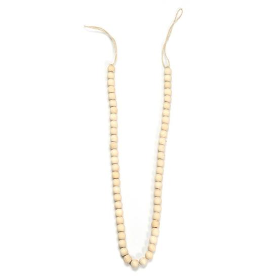  Hanging Beads Solid Color Wall Art    Bohemian Style Attractive Wall Window Door Beads Pendant for Kids Room