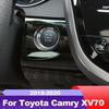 Автомобильная крышка-рамка для кнопки запуска двигателя для Toyota Camry 2018 70 V70 Xv70 Trd Аксессуары Авто