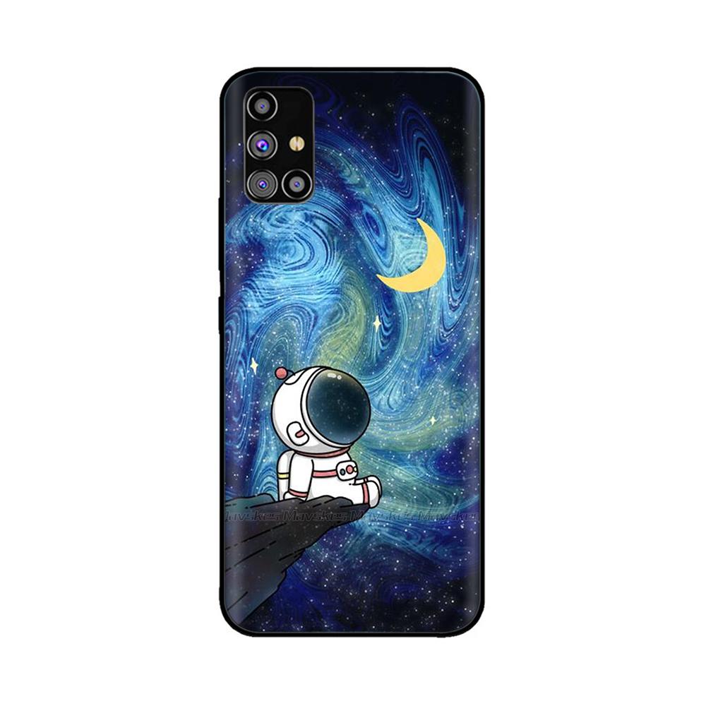 Чехол для телефона Samsung Galaxy A51 Чехол Смешной Мультяшный Мягкий Силиконовый Чехол для Samsung A51 Чехол A 51 4G 5G Бампер Защитная Оболочка Сумка Fundas