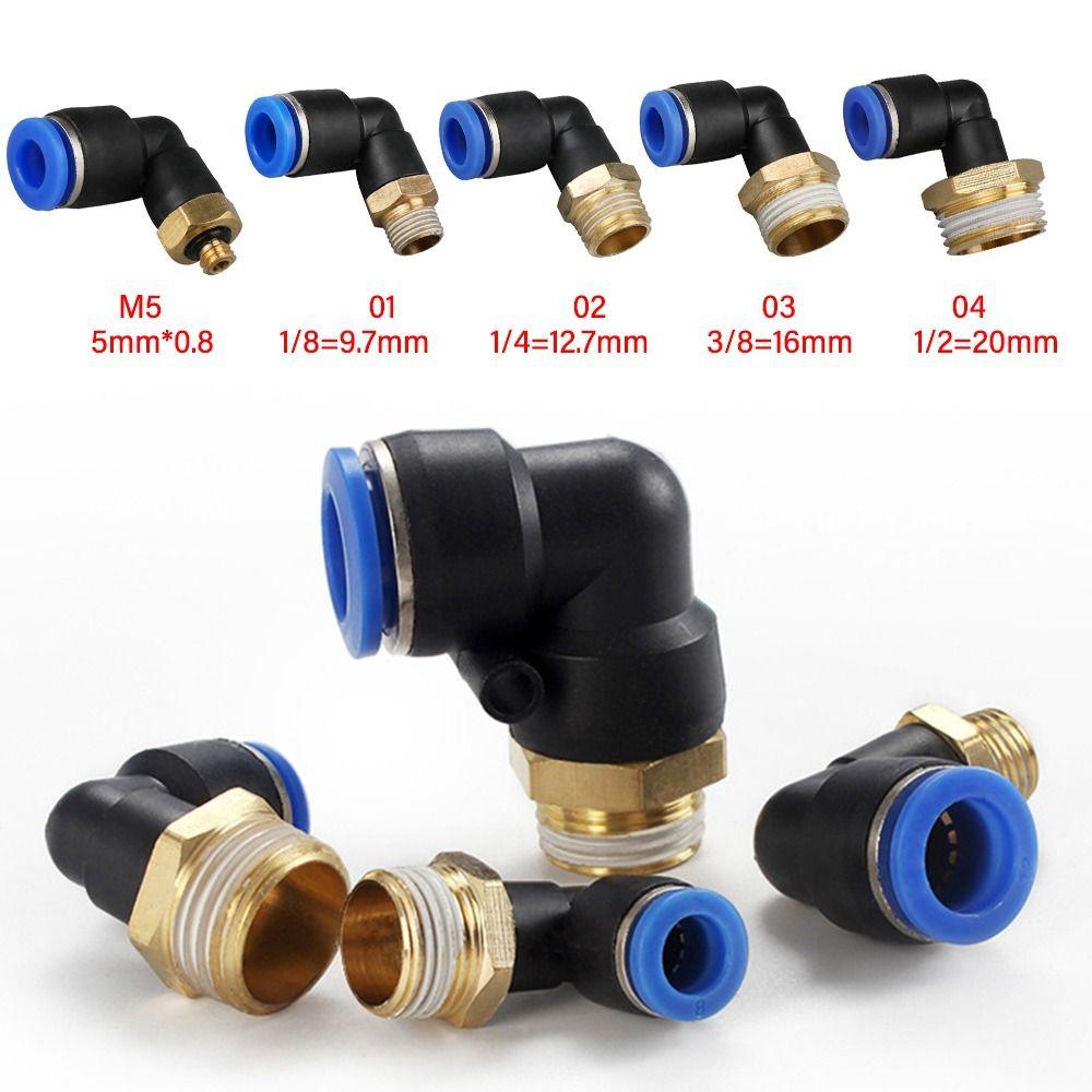 Трубка Воздушный Фитинг Трубка Пластиковая Быстроразъемная Муфта Трубы С Наружной Резьбой Пневматический Быстроразъемный Соединитель