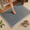 Коврик для ванной комнаты, впитывающий напольный коврик с нескользящей основой, моющийся вафельный коврик для ванной комнаты, прихожей, ванны и душа