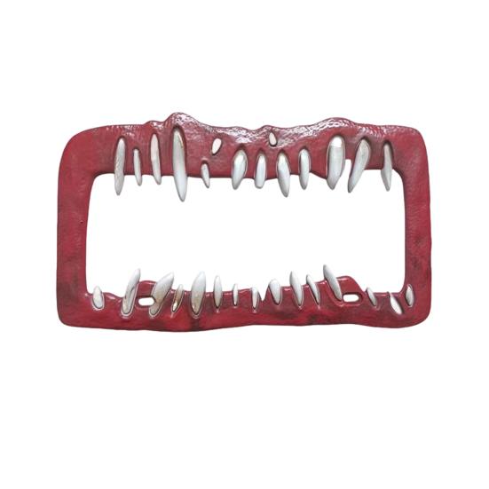 Хэллоуин Ужас Рамка для номерного знака Универсальная посадка Простая установка Погодоустойчивый Держатель номерного знака Украшение автомобиля Знак