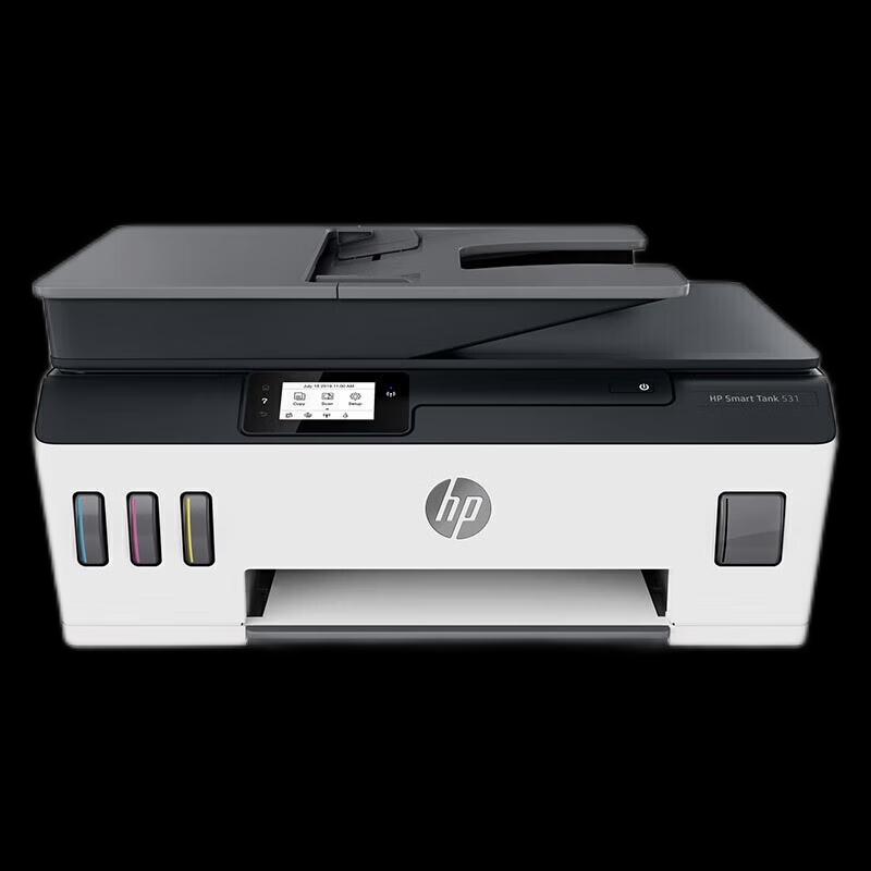 HP Беспроводной струйный МФУ Smart Tank 531 с емкостями для чернил, вилка CN (адаптер в комплекте)