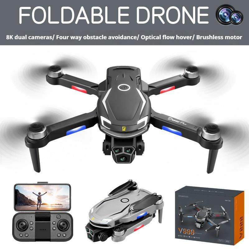 Dual Camera High Definition Remote Control Drone Aircraft 8K Long Endurance Brushless Aircraft