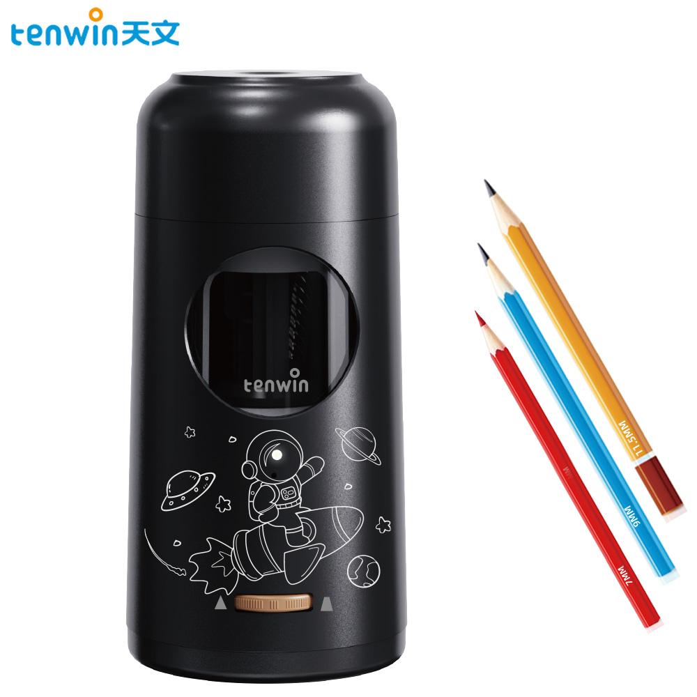 Tenwin A10 Max Students stationery Automatic rising pencil sharpener Type-C Astronaut cartoon school Electric Sharpener Pencils