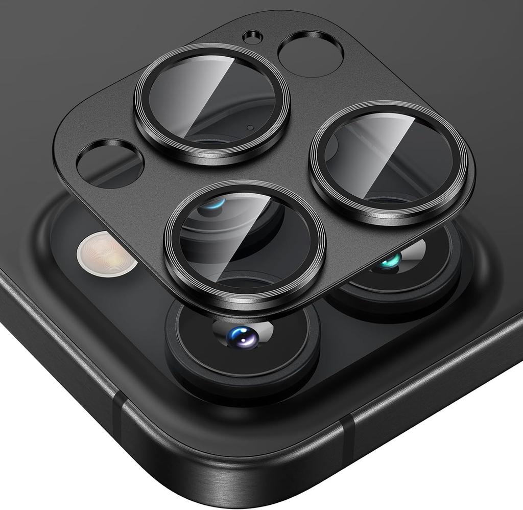 Metal Tempered Glass Cover Camera Screen Protector for Iphone 15 Pro Max 14 Plus 13 Mini 12 11 15Pro 14Pro 13Pro 12Pro Protection Phone Accessories