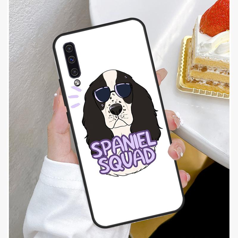 Чехол с изображением английского кокер-спаниеля для Samsung A22 A12 A32 A42 A52 A72 A51 A71 A50 A70 A20e A21S A20S A52S Fundas