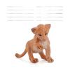 Action Lion Tiger Figure Cartoon Model Toy Decoration Children Ornament Gifts
