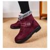 Модная универсальная женская зимняя обувь минималистичные удобные супер теплые ботильоны женские сноубутсы на низком каблуке обувь