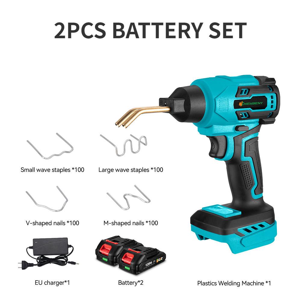 Новый 500℃ быстро нагревающийся пластиковый сварочный пистолет перезаряжаемый эффективный комплект для ремонта трещин на бампере автомобиля пластиковый сварочный аппарат для трещин