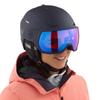 SALOMON ICON LT VISOR Wisteria Size M Women's Ski/Snowboard Helmet, Navy, (5659, L41199800)