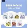 BTS BT21 Официальный минини ОБЛОЖКА ДЛЯ ПАСПОРТА Аутентичная клетчатая доска
