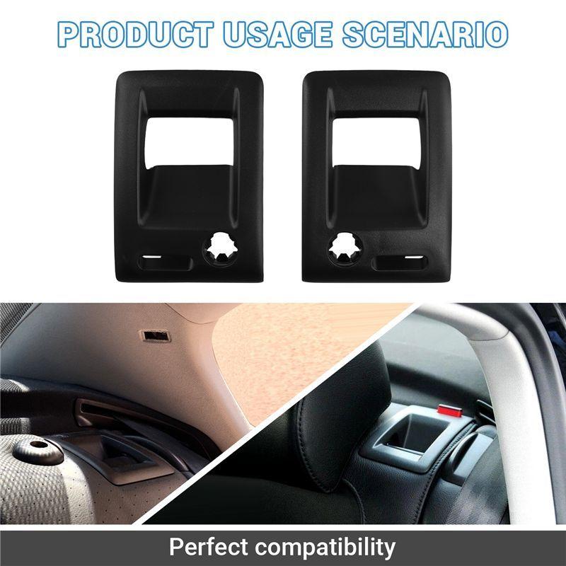 NEW-Car Rear Seat Down Lock Buckles Trim Cover Panel Baffle Clasp Hands+Key Hole For VW Passat B6 LHD 3C5885893 3C5885894