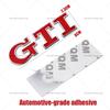 AABIK1 Metal GTI Logo Car Rear Trunk Emblem Side Sticker for Volkswagen VW Golf 4 5 6 7 8 Polo Jetta Tiguan Passat